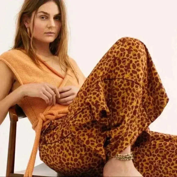 Free People Bennie Wide Leg Pants - Picture 4 of 8